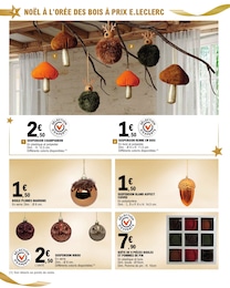 Offre Décoration Noël dans le catalogue E.Leclerc du moment à la page 4