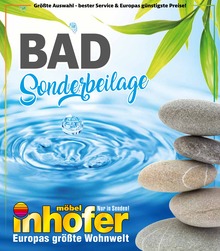 Möbel Inhofer Prospekt für Altheim b Riedlingen, Württ mit 10 Seiten Möbel Inhofer Prospekt für Altheim b Riedlingen, Württ: BAD Sonderbeilage, 10 Seiten, 27.05.2022 - 30.06.2022