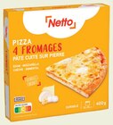 Pizza Surgelée 4 Fromages - Netto - Netto à Valence Pizza Surgelée 4 Fromages - Netto en promo chez Netto Valence à 1,85 €