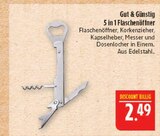 5 in 1 Flaschenöffner Angebote von Gut & Günstig bei Marktkauf Bautzen für 2,49 €