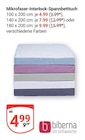 Aktuelle Spannbettlaken Angebote bei GLOBUS in Erlangen Aktuelles Mikrofaser-Interlock-Spannbetttuch Angebot bei GLOBUS in Erlangen ab 4,99 €