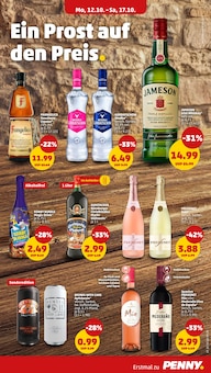 Vodka im aktuellen Penny Prospekt (Bonn) Vodka im Penny Prospekt "Wer gĂĽnstig will, muss Penny." mit 44 Seiten (Bonn)