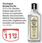 The Original Bombay Dry Gin Angebote von Bombay bei GLOBUS Kempen für 11,99 €