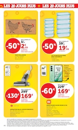 Promos Aspirateur dans le catalogue "SUPER U" de Super U Aspirateur en promo dans le catalogue Super U à la page 40