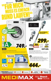 Aktueller MEDIMAX Elektromarkt Prospekt in Handorf und Umgebung, "FÜR MICH MUSS ES EINFACH RUND LAUFEN!" mit 11 Seiten, 17.01.2025 - 24.01.2025