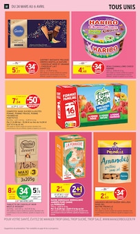 Promotion Pom'potes dans le prospectus Intermarché Super, valable du 24/03/2026 au 06/04/2026 Promo Pom'potes dans le catalogue Intermarché Super du moment à la page 32