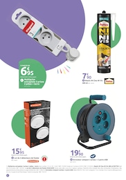 Prix et réduction Multiprise dans le prospectus Mr.Bricolage en cours Offre Multiprise dans le catalogue Mr.Bricolage du moment à la page 6