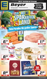 EDEKA Prospekt für Borken mit 16 Seiten EDEKA Prospekt für Borken: "Aktuelle Angebote", 16 Seiten, 08.09.2025 - 13.09.2025