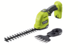 Akku-Gras- & -Strauchschere RY18GSA-0 bei toom Baumarkt im Grünow Prospekt für 89,99 €