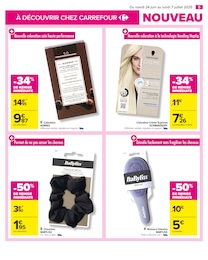 Prix et réduction Babyliss dans le prospectus Carrefour en cours Offre Babyliss dans le catalogue Carrefour du moment à la page 7