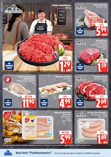 Hackfleisch Angebot im EDEKA Prospekt, gültig von 20.10.2025 bis 25.10.2025 Hackfleisch Angebot im aktuellen EDEKA Prospekt auf Seite 4