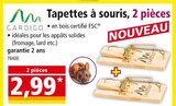 Tapettes à souris - Gardigo en promo chez Norma Épinal à 2,99 €