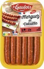 Merguez ou saucisses de volaille x 6 - Le Gaulois dans le catalogue Casino Supermarchés