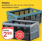 Klappbox im Angebot bei GLOBUS in Völklingen Klappbox Angebote bei GLOBUS Völklingen für 2,99 €
