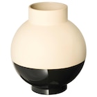 Vase beige/schwarz Angebote von GLANSGRAN bei IKEA Mülheim für 12,99 €
