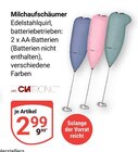 Aktuelle Milchaufschäumer Angebote bei GLOBUS in Duisburg Aktuelles Milchaufschäumer Angebot bei GLOBUS in Duisburg ab 2,99 €