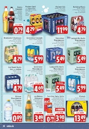 Coca Cola im E center Prospekt in Borken Aktueller E center Prospekt mit Coca Cola, "Aktuelle Angebote", Seite 20
