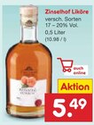 Liköre im Angebot bei Netto Marken-Discount in Bamberg Liköre Angebote von Zinselhof bei Netto Marken-Discount Bamberg für 5,49 €