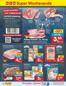 Sauerbraten im Netto Marken-Discount Prospekt "Aktuelle Angebote" mit 50 Seiten (Pforzheim)