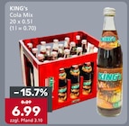 Getränke König - Cola Mix Angebot im Prospekt Cola Mix bei Getränke König im Prospekt "" für 6,99 €