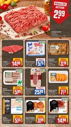 Hackfleisch Angebot im aktuellen REWE Prospekt auf Seite 8