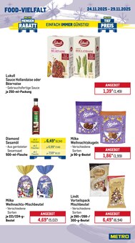 Milka im METRO Prospekt "Wochenangebote SCO + Charity + Markets" mit 29 Seiten (Salzgitter)