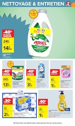 Prix et réduction Ariel dans le prospectus Carrefour en cours Offre Ariel dans le catalogue Carrefour du moment à la page 53