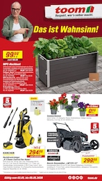 Der aktuelle toom Baumarkt Prospekt Respekt, wer's selber macht.