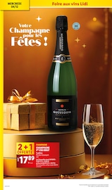 Champagne Angebote im Prospekt "Des fêtes magiques !" von Lidl auf Seite 16