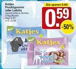 Fruchtgummi oder Lakritz im WEZ Prospekt zum Preis von 0,59 €