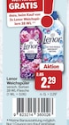 Weichspüler im Angebot bei famila Nordwest in Lingen Weichspüler Angebote von Lenor bei famila Nordwest Lingen für 2,29 €
