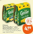 NaturRadler im Angebot bei tegut in Frankenthal NaturRadler Angebote von Gösser bei tegut Frankenthal für 4,99 €