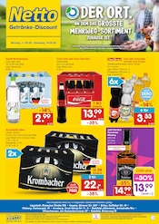 Aktueller Netto Marken-Discount Prospekt mit Coca Cola, "DER ORT, AN DEM DU IMMER AUSGEZEICHNETE PREISE FINDEST.", Seite 1
