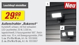 Außenstrahler Bukarest von toom für 29,99 € bei toom Baumarkt im Angebot Außenstrahler Bukarest von toom im aktuellen toom Baumarkt Prospekt