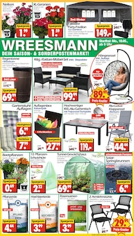 Zelt im aktuellen Wreesmann Prospekt (Cottbus) Zelt im Wreesmann Prospekt "DEIN SAISON- & SONDERPOSTENMARKT!" mit 16 Seiten (Cottbus)