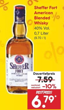 American Blended Whisky bei Netto Marken-Discount in Heinsberg American Blended Whisky im Angebot bei Netto Marken-Discount Heinsberg für 6,79 €