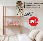 Étagère Côme 5 niveaux dans le catalogue Maxi Bazar