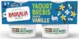 Yaourts au lait de brebis saveur vanille - BASKALIA en promo chez Intermarché Bordeaux à 0,61 €