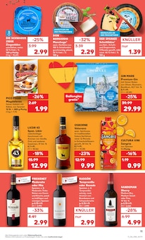 Gin im Kaufland Prospekt "Aktuelle Angebote" mit 52 Seiten (Hannover)