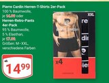 Herren-T-Shirts von Pierre Cardin für 14,99 € bei GLOBUS im Angebot Herren-T-Shirts von Pierre Cardin im aktuellen GLOBUS Prospekt
