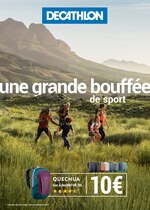 Catalogue Decathlon à Villeurbanne, avec 8 pages Prospectus Decathlon à Villeurbanne, "Une grande bouffée de sport", 8 pages, 31/03/2021 - 09/05/2021