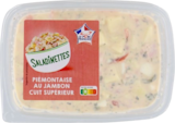 Salade piémontaise au jambon en promo chez Lidl Salade piémontaise au jambon dans le catalogue Lidl