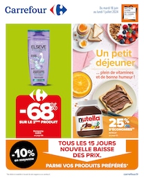 Offre Nutella dans le catalogue Carrefour du moment à la page 1