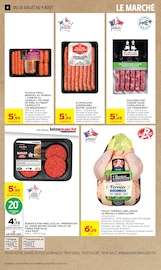 Promos Saucisse dans le catalogue "-50% DE REMISE IMMÉDIATE SUR LE 2ÈME" de Intermarché Super Saucisse en promo dans le catalogue Intermarché Super à la page 8
