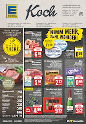 Aktueller EDEKA Prospekt mit Bratwurst, "Aktuelle Angebote", Seite 1