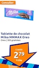 Promo Tablette de chocolat MMMAX Oreo à 2,79 € dans le catalogue Action à Le Chay