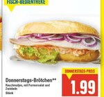 Donnerstags-Brötchen im aktuellen E center Prospekt