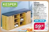 Netto mit dem Scottie Bad Schwartau - Schuhschrank mit Sitzkissen Angebot im Prospekt Schuhschrank mit Sitzkissen bei Netto mit dem Scottie im Bad Schwartau Prospekt für 59,99 €