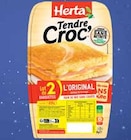 Tendre Croc' jambon fromage sans croûte - HERTA en promo chez Intermarché Saint-Nazaire à 1,24 €