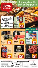 Aktueller REWE Supermarkt Prospekt in Hünxe und Umgebung, "Dein Markt" mit 31 Seiten, 04.08.2025 - 09.08.2025